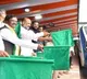 Bandi Sanjay Flags Off Vande Bharat Stop at Mancherial
