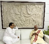 Bandaru Dattatreya Visits Brahmanandam Invites to Alai Balai