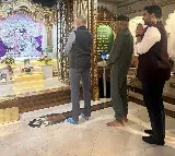 Nara Lokesh prays at London ISKCON temple on Modis birthday