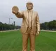 12 foot golden statue of Trump holding Bitcoin unveiled outside US Capitol