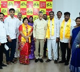 Three YCP MLCs Join TDP in Presence of Chandrababu Naidu