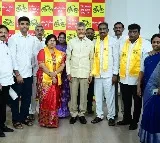 Three YCP MLCs Join TDP in Presence of Chandrababu Naidu