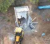 HYDRA Demolishes Illegal Structures in Gajularamaram