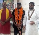 Manchu Manoj Visits Ayodhya Starts Mirai Success Tour