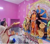 Kalikrishna Ashram Navaratri Celebrations Held for Only One Day
