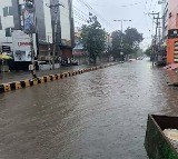 Hyderabad Rains Heavy Rainfall Disrupts City Life in Telangana