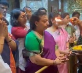 Vasundhara Devi Visits Balkampet Renuka Yellamma Temple