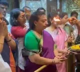 Vasundhara Devi Visits Balkampet Renuka Yellamma Temple