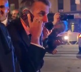 French President Macron's convoy stopped in New York, video goes viral