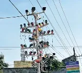 Huzurabad 40 CCTV Cameras on One Pole Innovative Idea by Businessman