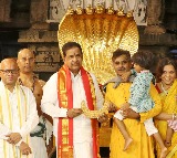 Konda Vishweshwar Reddy Donates Valuable Gift to Tirumala Sri Varu