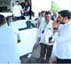 Nara Lokesh shows respect to elders escorts speaker to car