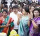 Khushbu participates in 'Bathukamma' celebrations at Charminar temple