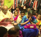 CP Radhakrishnan Visits Kanakadurga Temple in Vijayawada