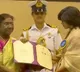 Telugu film Gandhi Tata Chettu received praise from the President of India.