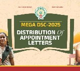 Mega DSC Utsav celebrations near Amaravati Secretariat