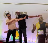 Anil Kapoor enjoys 'a memorable day' with Usain Bolt as they applaud India’s Young Sprinters