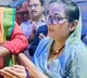 Jaya Prada offers prayers at the famous Tarapith Temple during Navratri