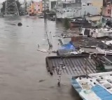 Hyderabad Floods Houses Submerged in Chaderghat Due to Moosi River Fury