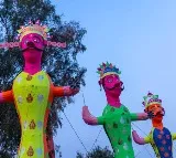 Ravan Dahan Effigies Get Orders From US Canada