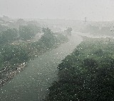 Hyderabad Floods Drone Food Distribution to Victims