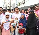 BRS distributes 'Congress debt cards' in Jubilee Hills to highlight 'unkept' promises