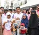 KTR distributes Congress Debt Cards in Jubilee Hills