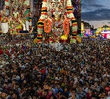 Garuda Seva at Tirumala Venkateswara Temple Draws Huge Crowds