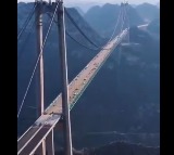 China Bridge Worlds Highest Bridge Opens in Guizhou