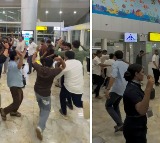 Flight Delay Turns Into Garba Celebration At Goa Airport