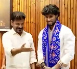 Tilak Varma meets CM Revanth Reddy presents cricket bat