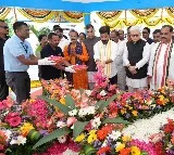 Revanth Reddy Pays Tribute to Gandhi at Bapu Ghat