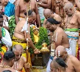 Tirumala Brahmotsavam Concludes with Chakra Snanam Hundi Income Reaches 2512 Crores