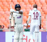 1st Test: Dhruv Jurel celebrates his maiden Test hundred with an iconic army drill