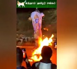 Rama Effigy Burned Ravana Chants Trigger Arrest in Tamil Nadu