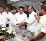 Revanth Reddy Pays Tribute to Damodar Reddy