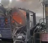 Ukraine Passenger Train Hit by Russian Drone Attack