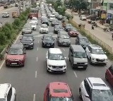 Hyderabad Vijayawada Highway Gridlock After Dasara Holidays