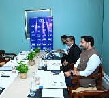 Nara Lokesh Meetings with HP and Rustonjee for AP Investments