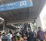 Hyderabad Metro 2 Hours to Reach Platform at LB Nagar