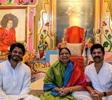 Vijay Deverakonda takes a trip down memory lane; shares pictures of his visit to his school in Puttaparthi