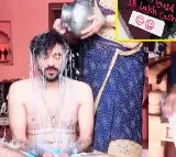 Man celebrates divorce with milk bath and Happy Divorced cake shares video
