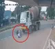 Miraculous Escape Youth Survives Lorry Accident in Kakinada