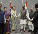 LS Speaker Om Birla meets Australian Senate President on sidelines of CPC in Barbados