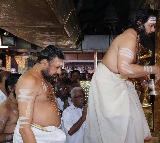 New controversy surfaces over gold plating of Sabarimala yoga danda, rudraksha mala