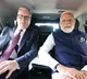 PM Modi criticized for not wearing seatbelt with UK PM