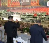 Kim Jong Un Displays Powerful Missile at Military Parade