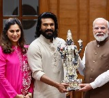 Ram Charan and Upasana Meet Prime Minister Modi in Delhi