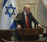Today, skies are calm and guns silent: Trump in address at Israeli parliament