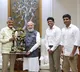 Chandrababu Naidu meets PM Modi; invites him for GST event, partnership summit